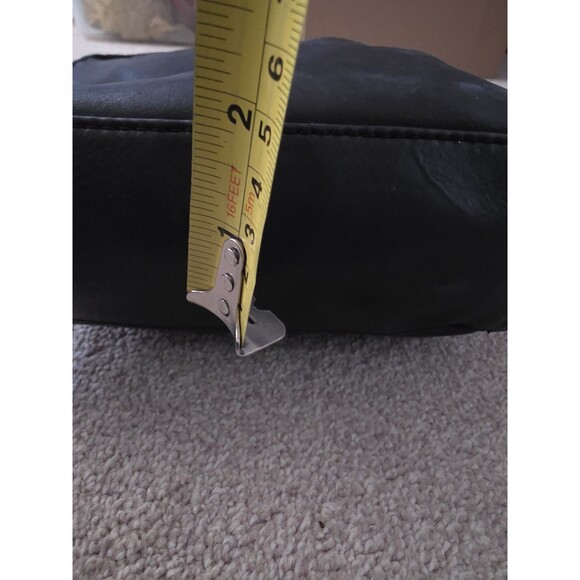 Milo Purse Genuine Leather Organizer Bag Black Shoulder Crossbody Canada - Picture 13 of 14